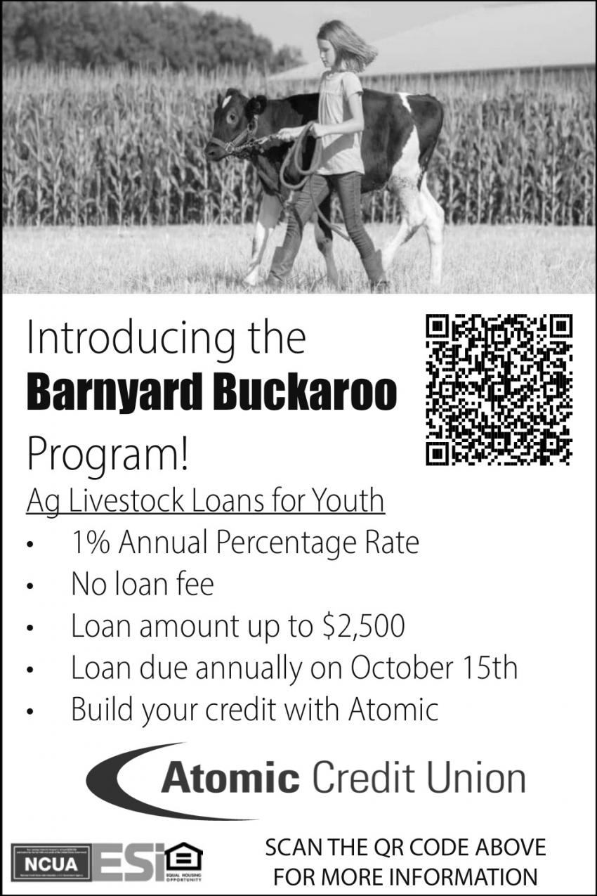 Introducing The Barnyard Buckaroo, Atomic Credit Union, Piketon, OH